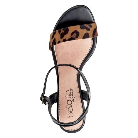 sandalia animal print