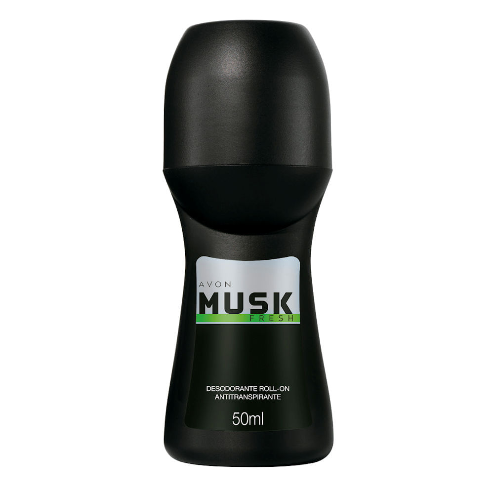Desodorante Roll-On Antitranspirante Musk Fresh - 50 ml