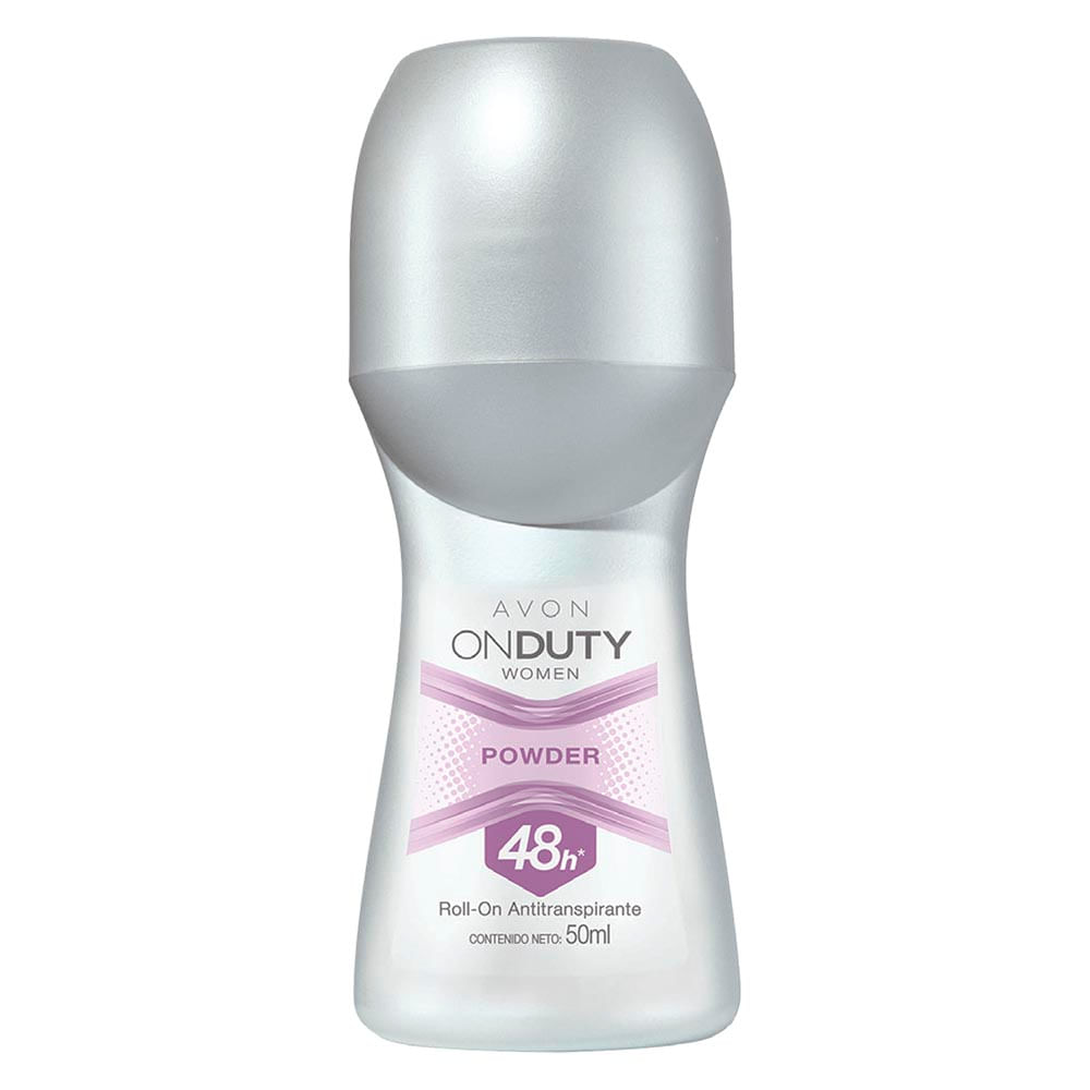 Desodorante Roll-On Antitranspirante On Duty Women Powder - 50 ml