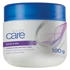Creme Facial Aclara Dia Avon Care - 100g
