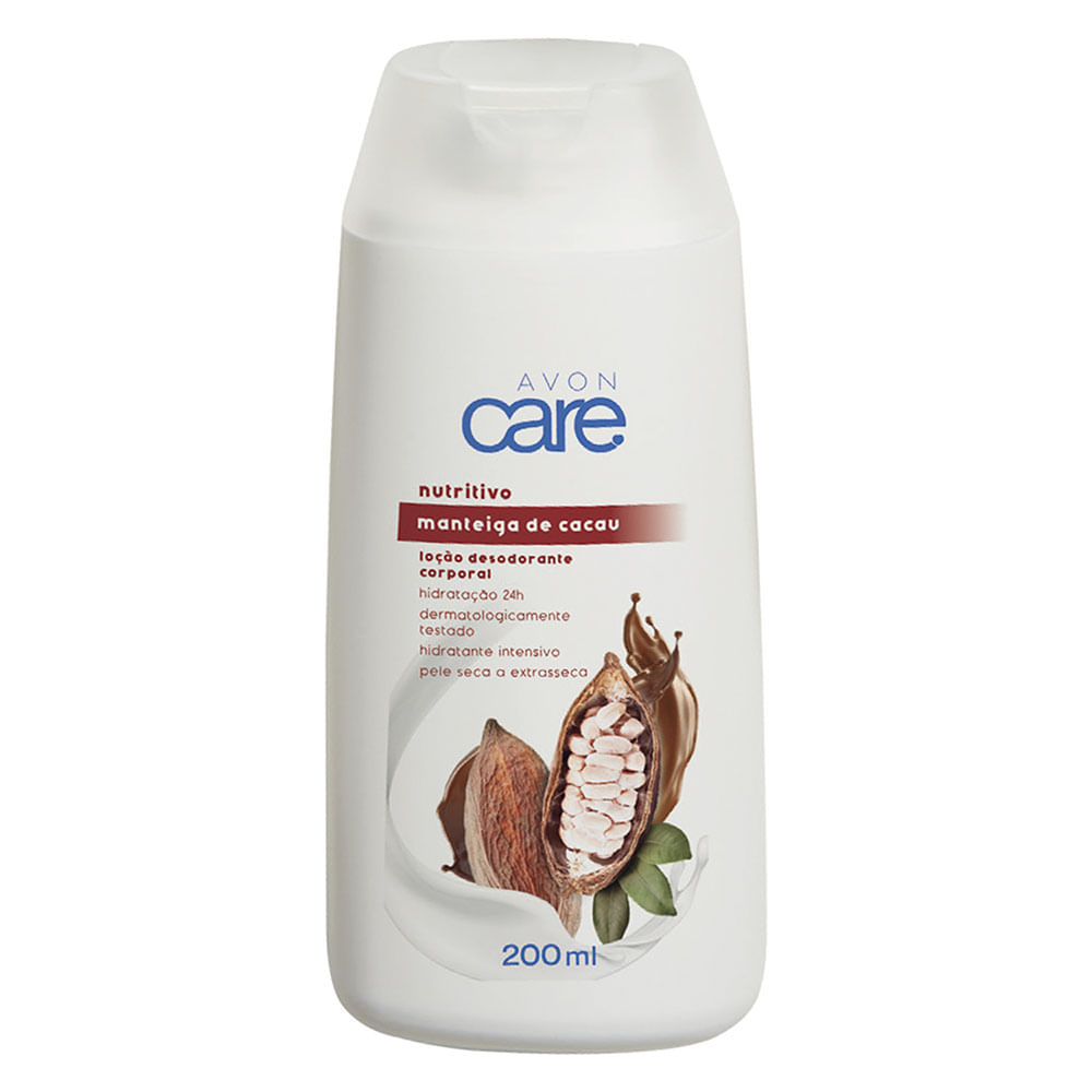 Loção Desodorante Corporal Manteiga de Cacau Avon Care - 200ml