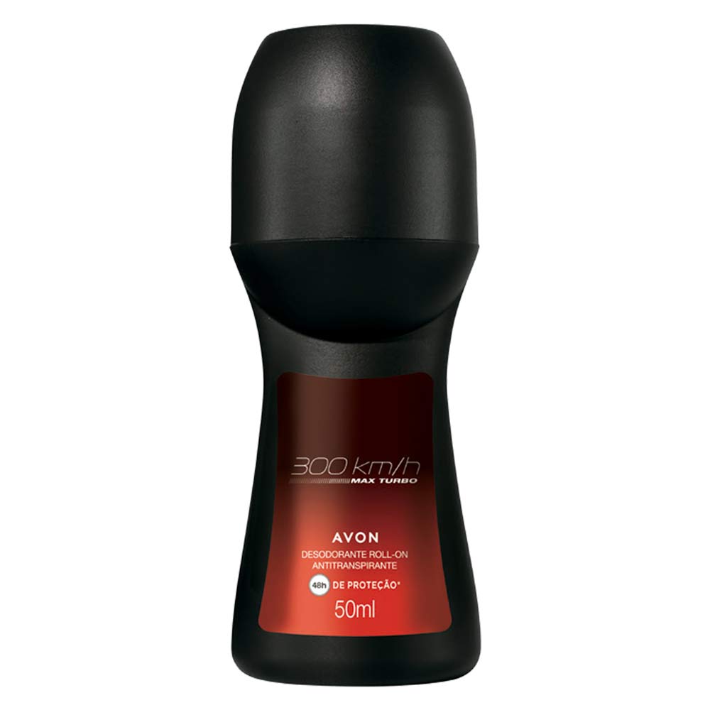 Desodorante Antitranspirante Roll-On 300km/h Max Turbo - 50 ml