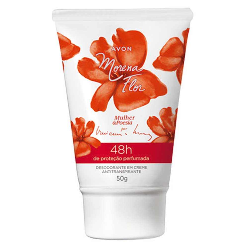 Desodorante Antitranspirante em Creme Morena Flor - 50 g