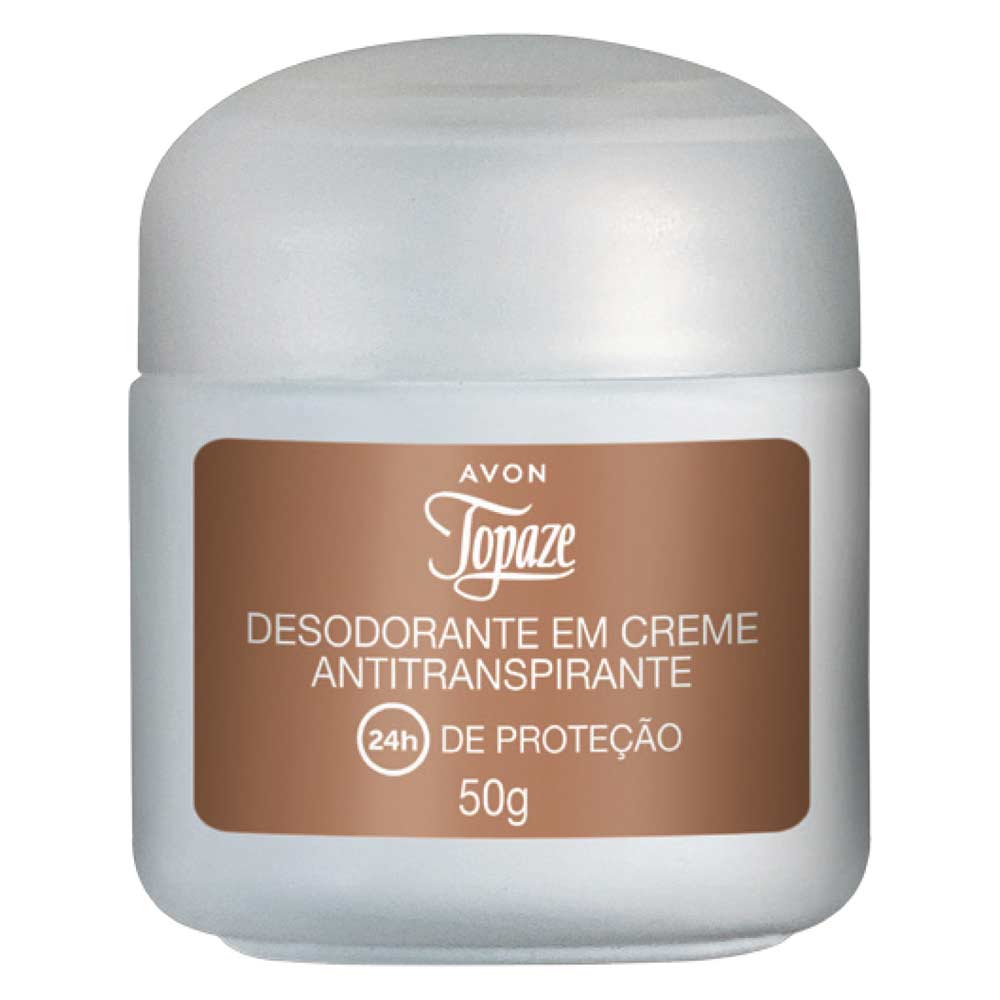 Desodorante Creme Antitranspirante Cristal Topaze - 50g
