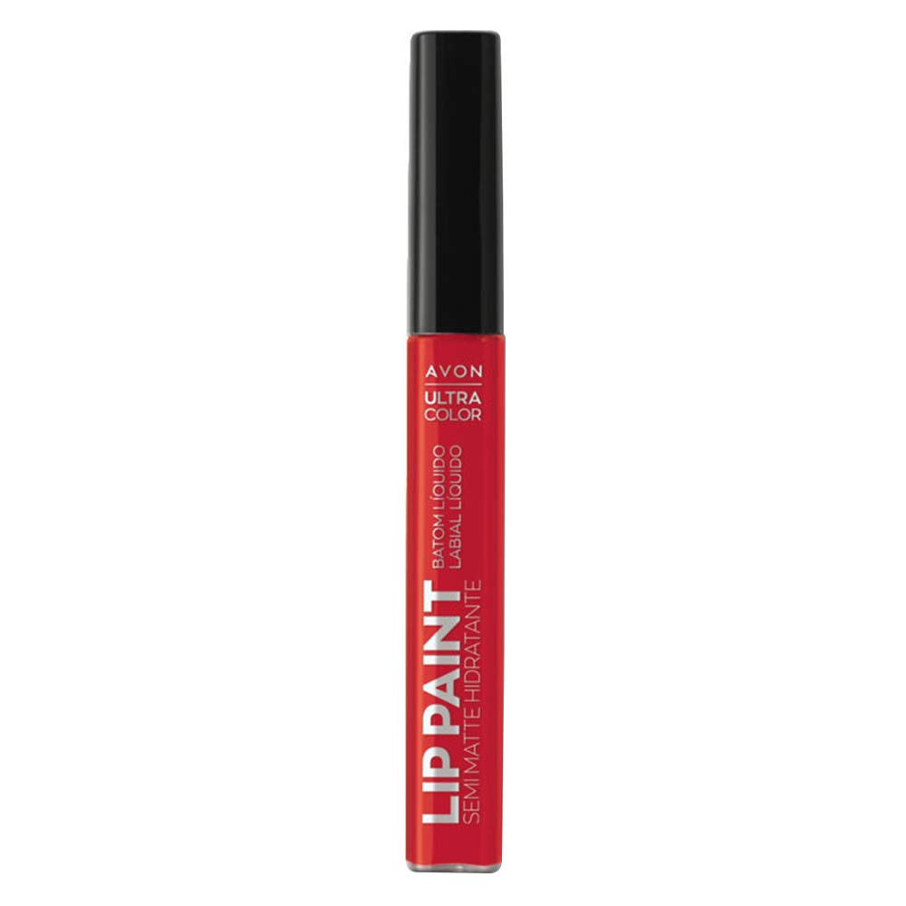 Batom Líquido Atitude Ultra Color Lip Paint 7ml - Vermelho Quente